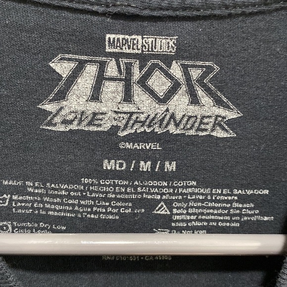 MEN'S Marvel Avengers: Endgame Thor Mashup Graphic Tee Medium 🌟 - Picture 4 of 5